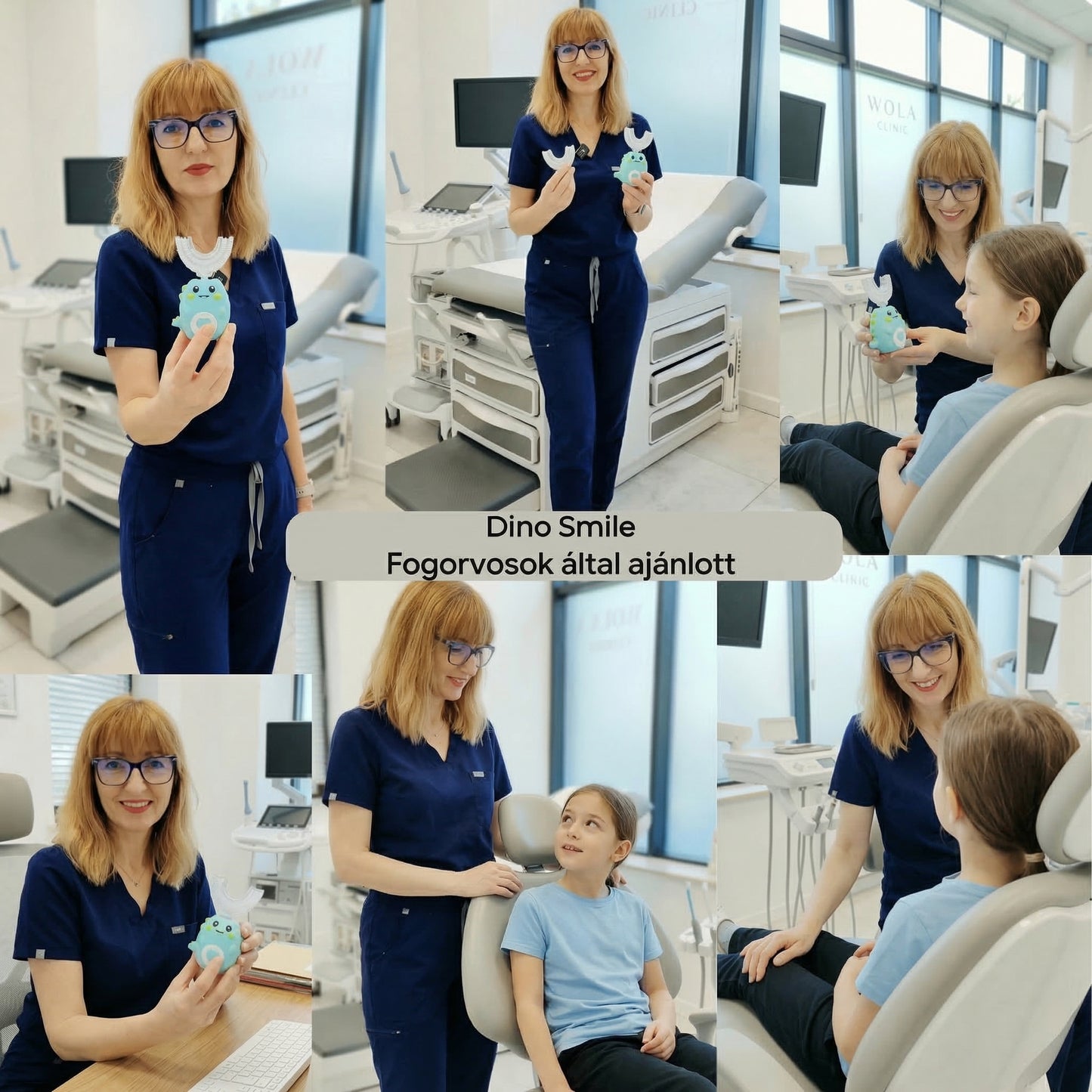 DinoSmile™ – Fogorvosok által ajánlott szónikus fogkefe