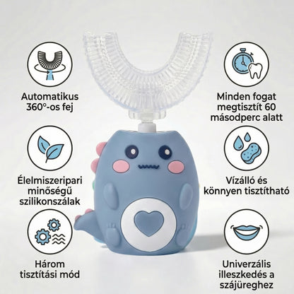 DinoSmile™ – Fogorvosok által ajánlott szónikus fogkefe